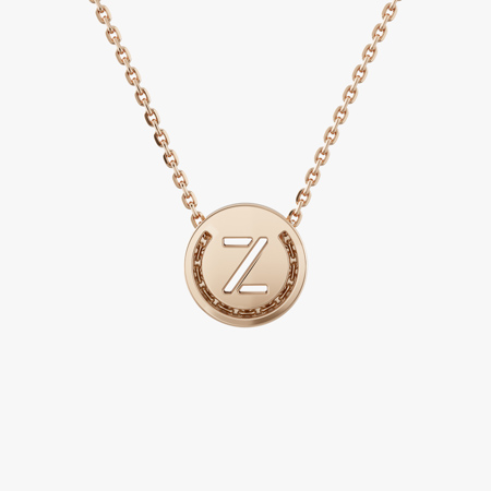 Alphabet Gold Necklace (Z)